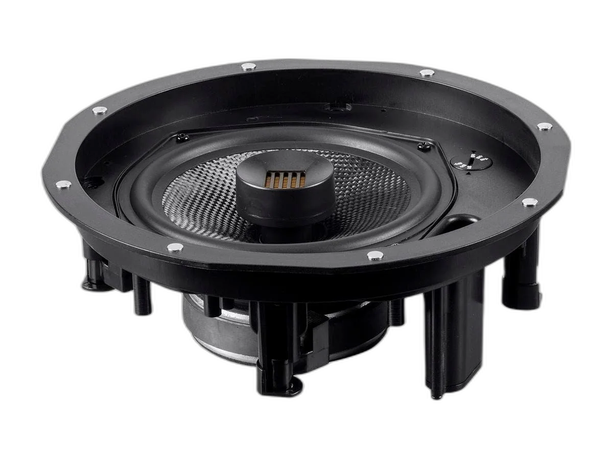 Alternative view of Monoprice - Amber 6.5-inch 2-way Carbon Fiber with Ribbon Tweeter (pair) - Ceiling Speaker 24434
