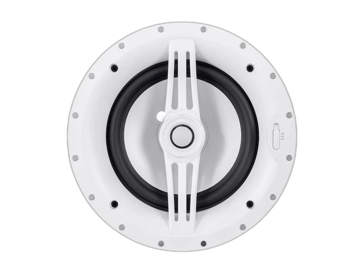 Monoprice Sycamore Ceiling Speakers 8in 2-way Aluminum with Micro Ceramic Composite Tweeter