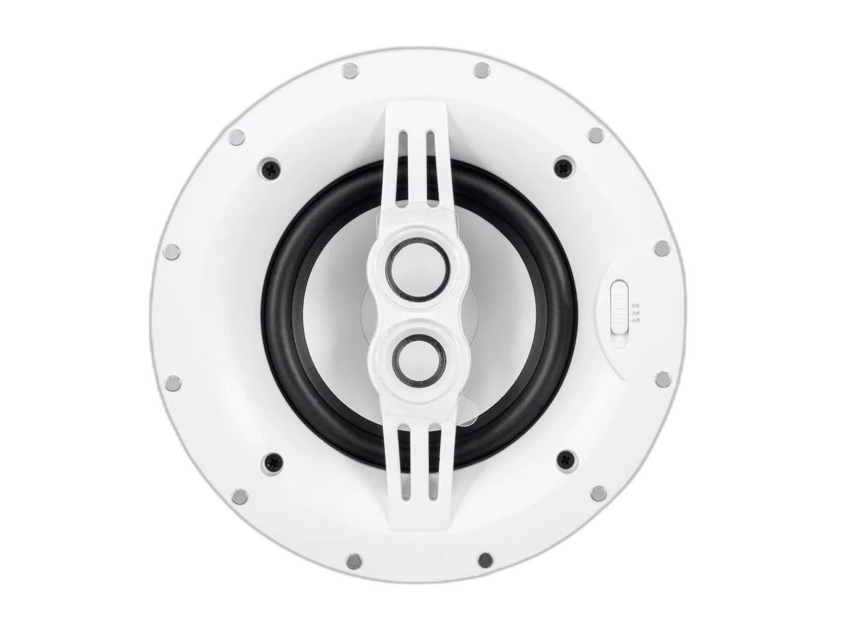 Monoprice Sycamore Ceiling Speakers 6.5in 3-way Aluminum with Micro Ceramic Composite Mid and Tweeter