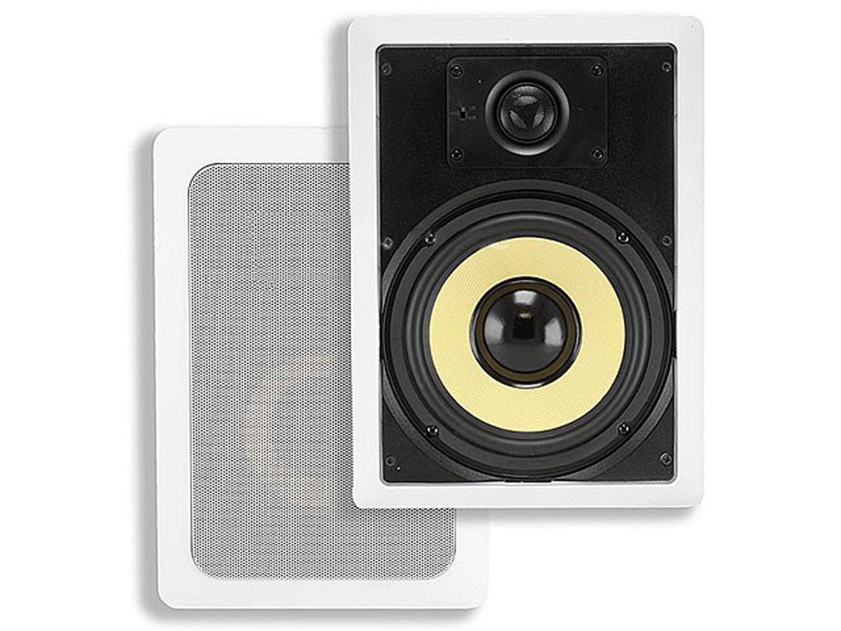 Monoprice - Caliber 8-Inch Fiber 2-Way (pair) - In-Wall Speaker 4101 - Image 3