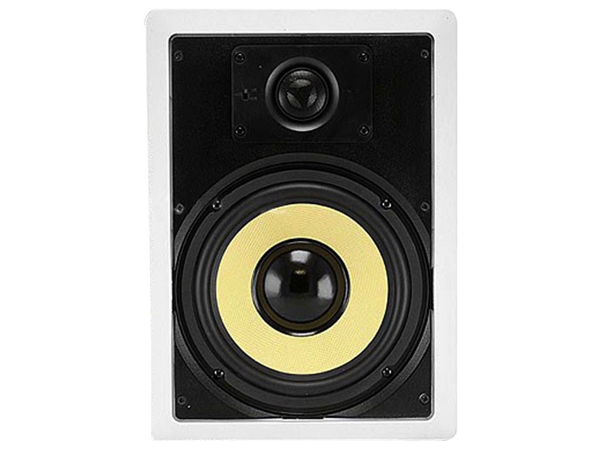 Monoprice - Caliber 8-Inch Fiber 2-Way (pair) - In-Wall Speaker 4101