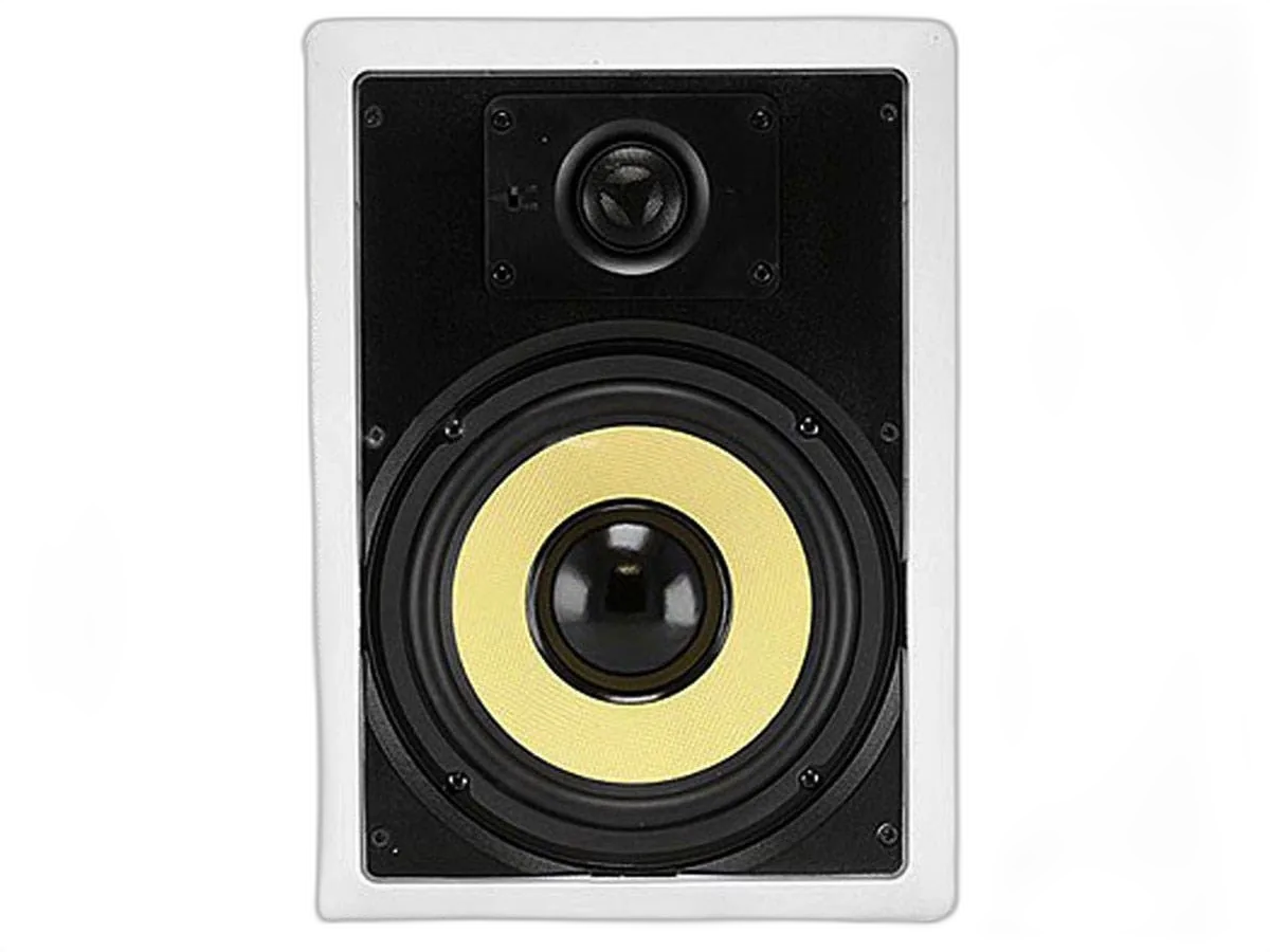 Monoprice - Caliber 8-Inch Fiber 2-Way (pair) - In-Wall Speaker 4101