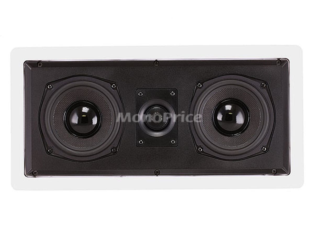 Monoprice - Caliber Dual 5.25in (single) - In-Wall Speaker 4881