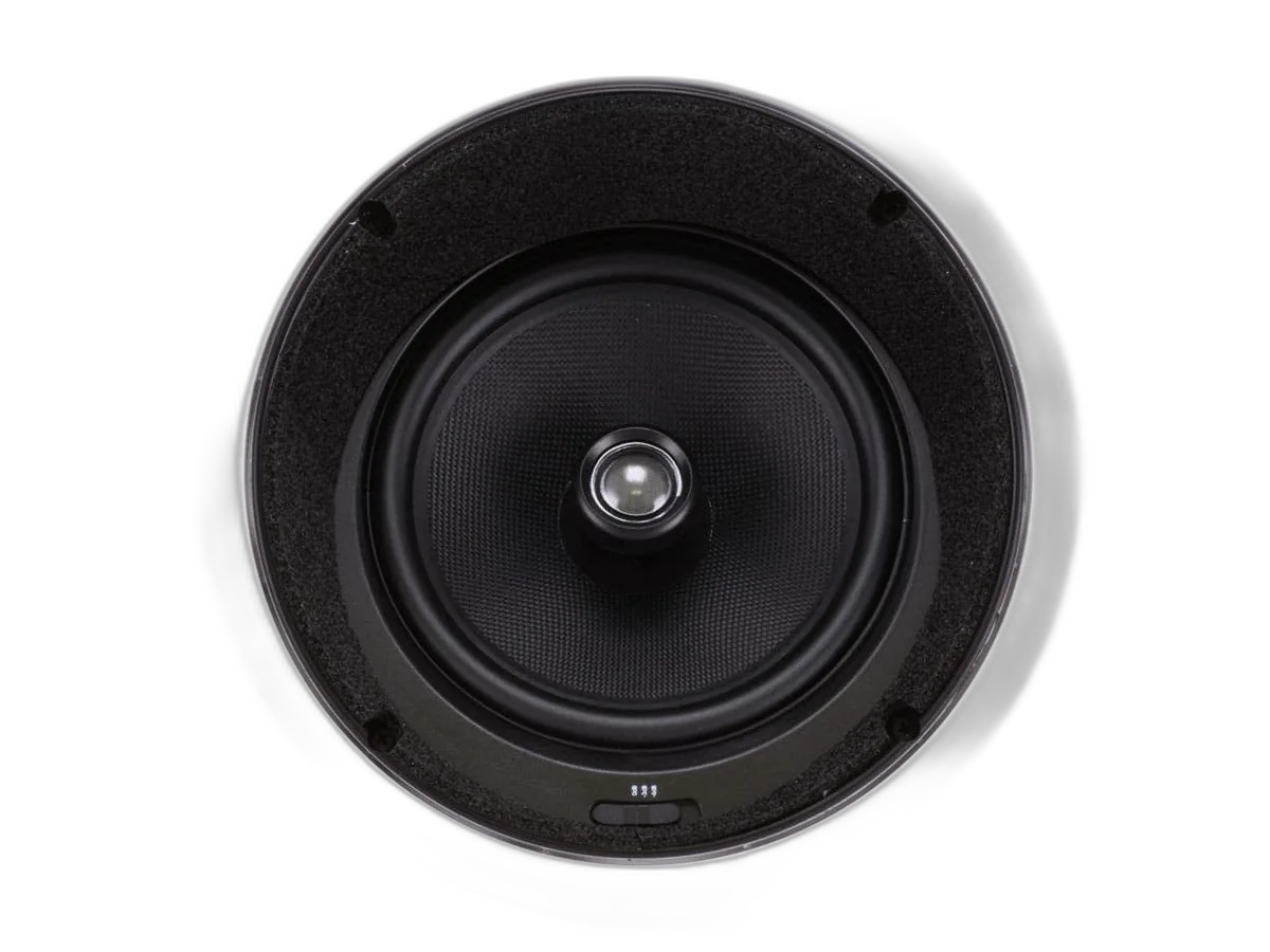 Alternative view of Monoprice - Caliber 8in Fiber 2-Way with 15° Angled Drivers (pair) - Ceiling Speaker 4929