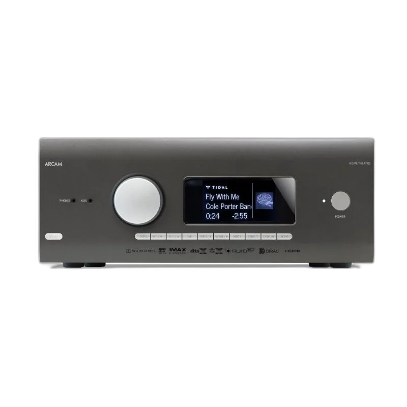 Alternative view of Arcam AV41 9.1.6 8K AV Processor