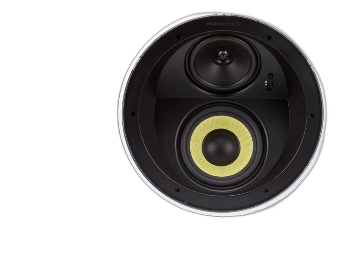 Monoprice - Caliber 6.5in Fiber 3-Way with Concentric Mid/Highs (pair) - Ceiling Speaker 7605