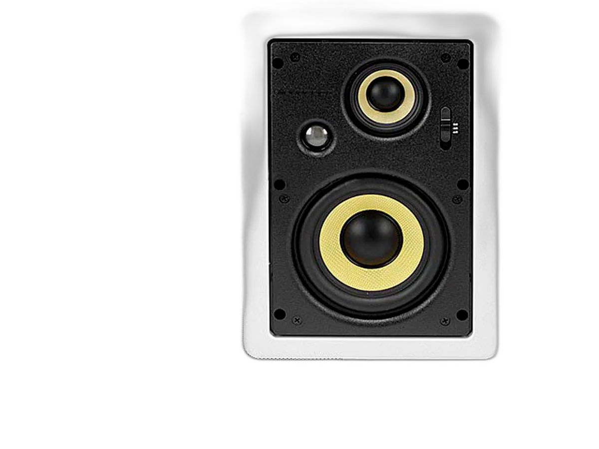 Alternative view of Monoprice - Caliber 6.5-Inch Fiber 3-Way (pair) - In-Wall Speaker 7607