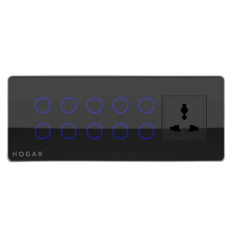 Ten Touch Switch with 1 Socket