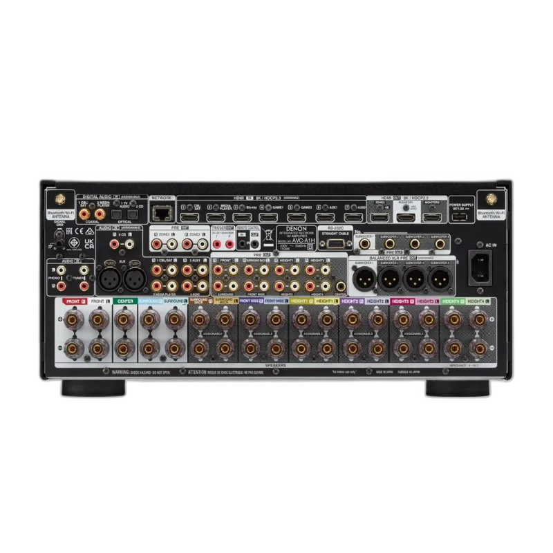 Alternative view of Denon AVC-A1H