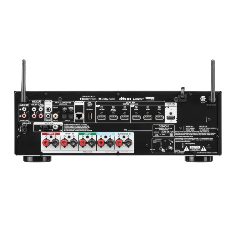 Alternative view of Denon AVR-S670H