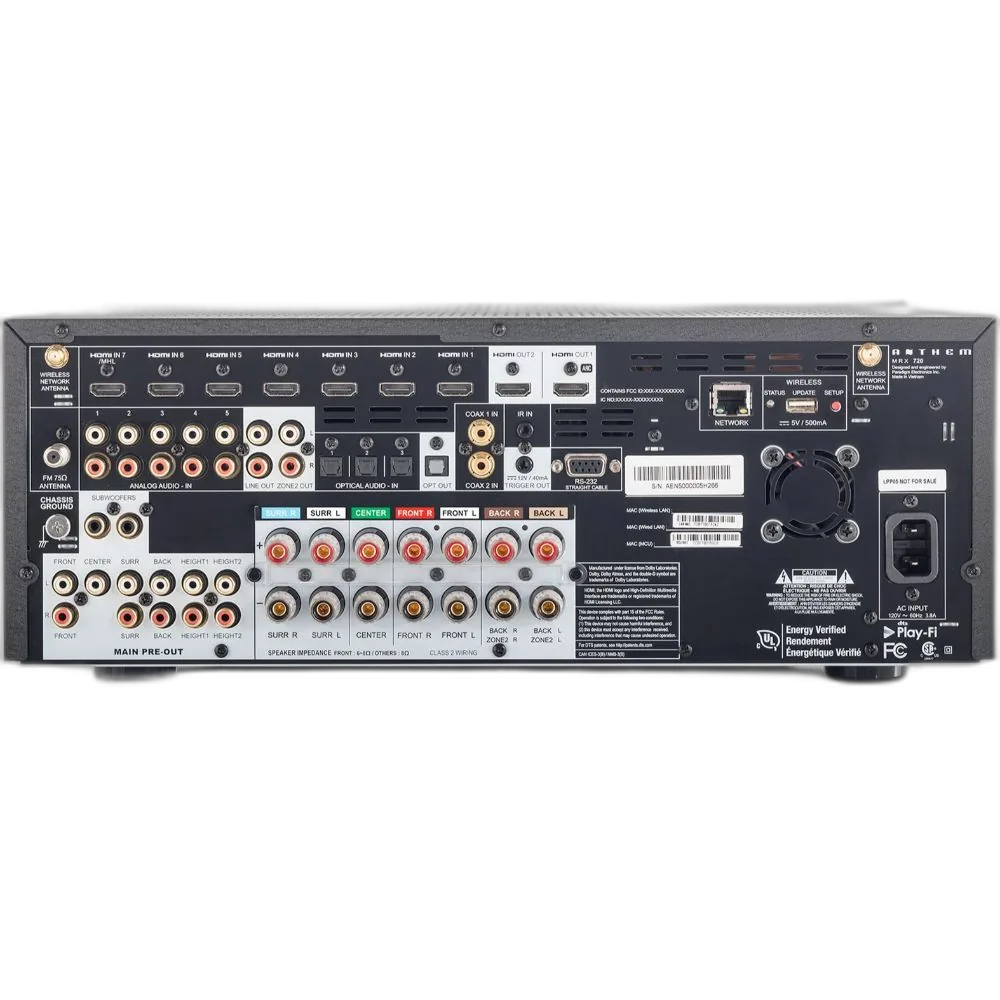 Alternative view of Anthem MRX 720